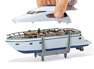 Siku Transportbil Med Yacht 1:87