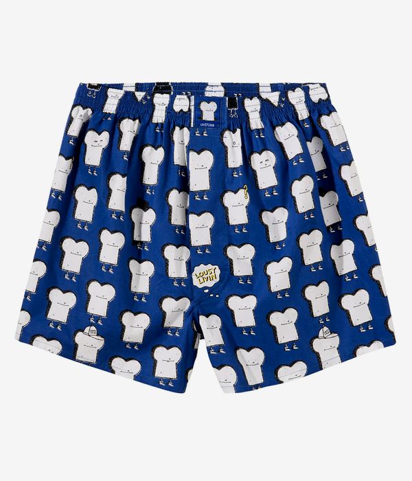 Lousy Livin Toast Boxershorts (royal)