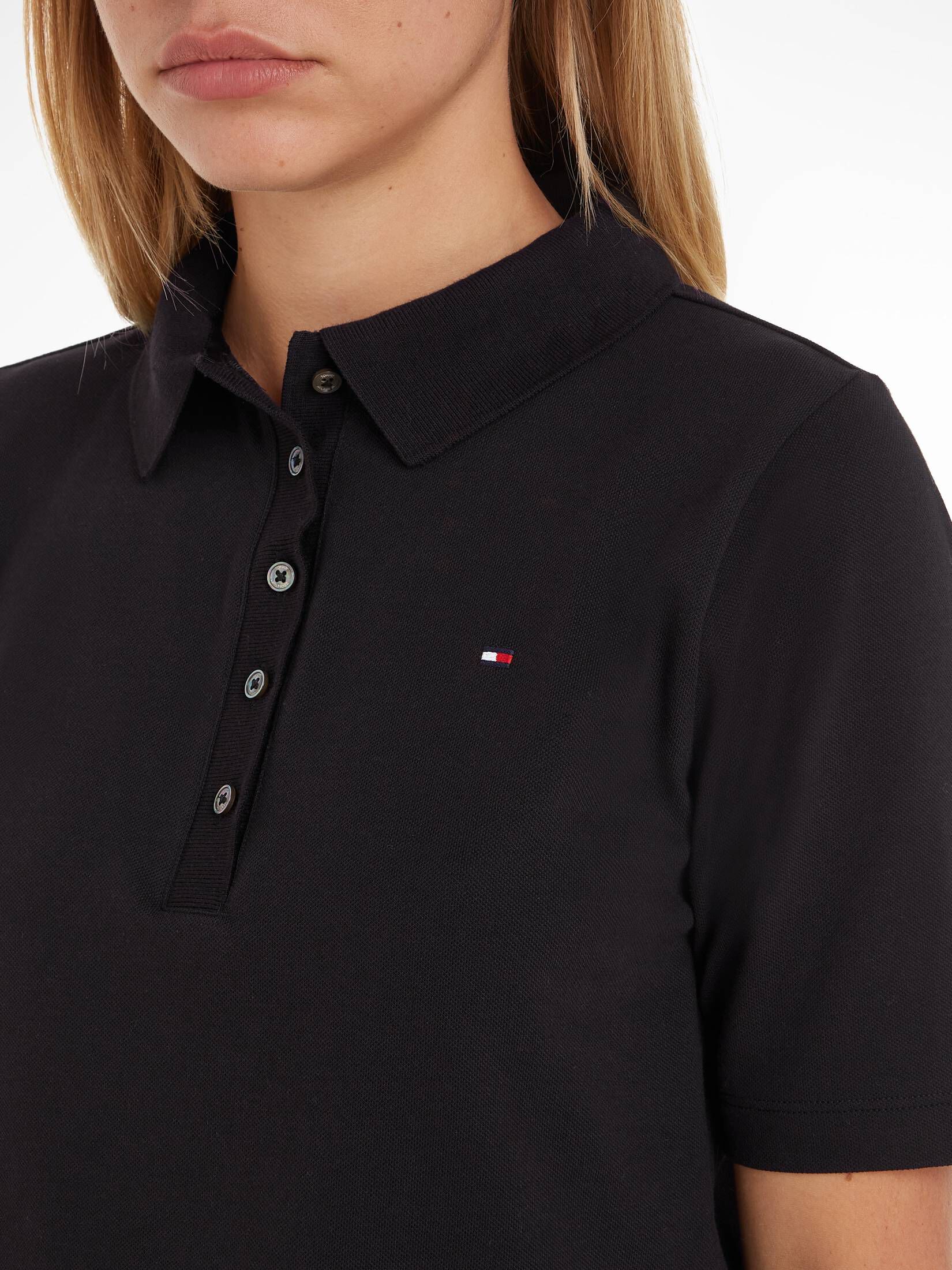Tommy Hilfiger| Damen Poloshirt 1985 REG PIQUE POLO SS