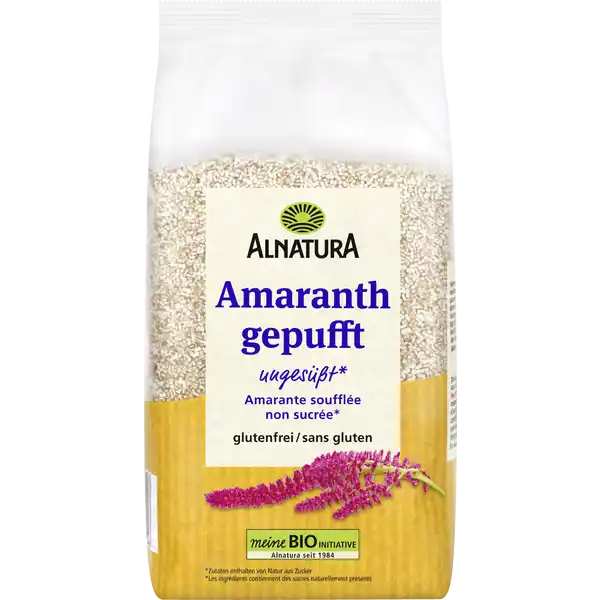 Bio Amaranth gepufft