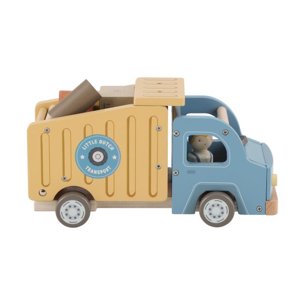 Little Dutch Vuilniswagen Met Pegdolls