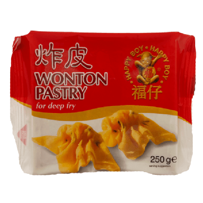 Happy Boy Wan Tan (Pangsit) Vellen 250g
