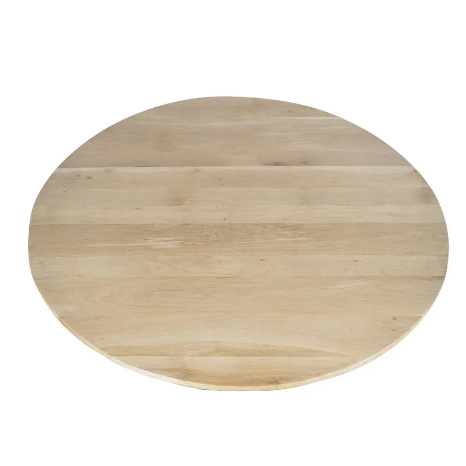 Eettafel Naturel Hout - 110x110x76cm - Ferris