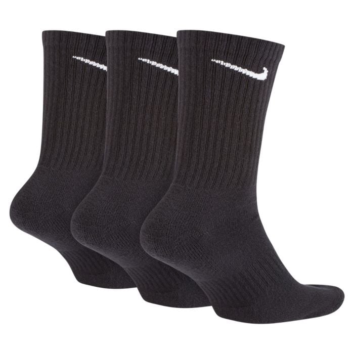 Nike Unisex Strømper Everyday Cushioned Crew Socks 3-Pack