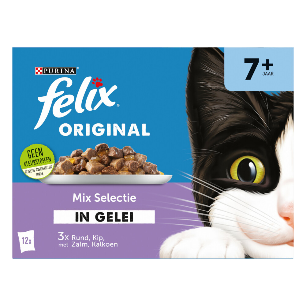 Felix Original Mix Selectie in Gelei 7+ Jaar12 x 85 gr