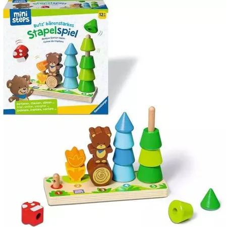 Ravensburger ministeps: Butz‘ bärenstarkes Stapelspiel