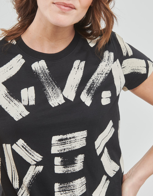 Desigual - TS_GLASGOW - Noir / Blanc