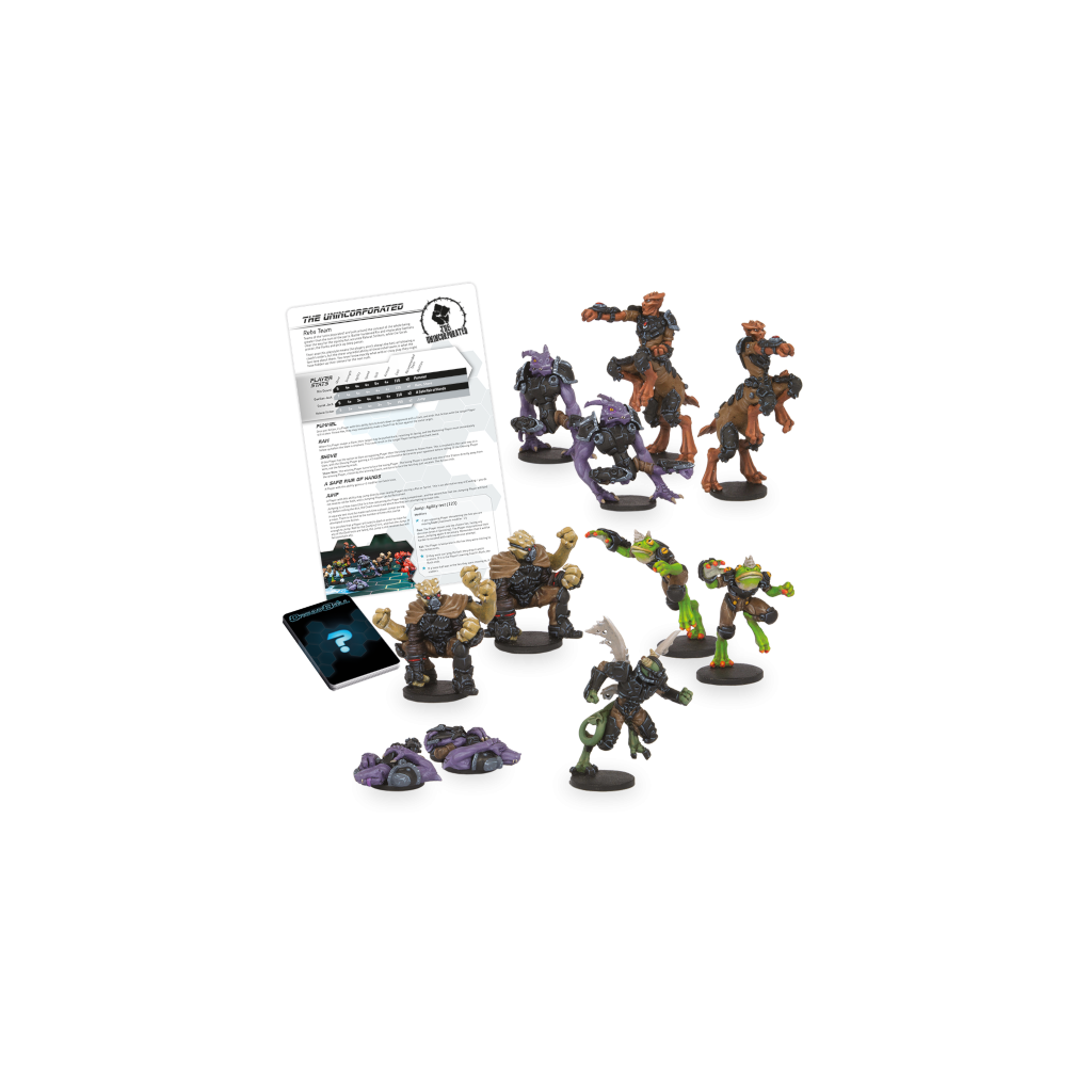 Dreadball 2 : The Unincorporated - Equipe Rebelles