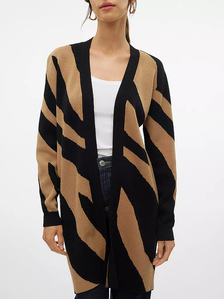 VERO MODA Strickjacke  VMNANCY  schwarz