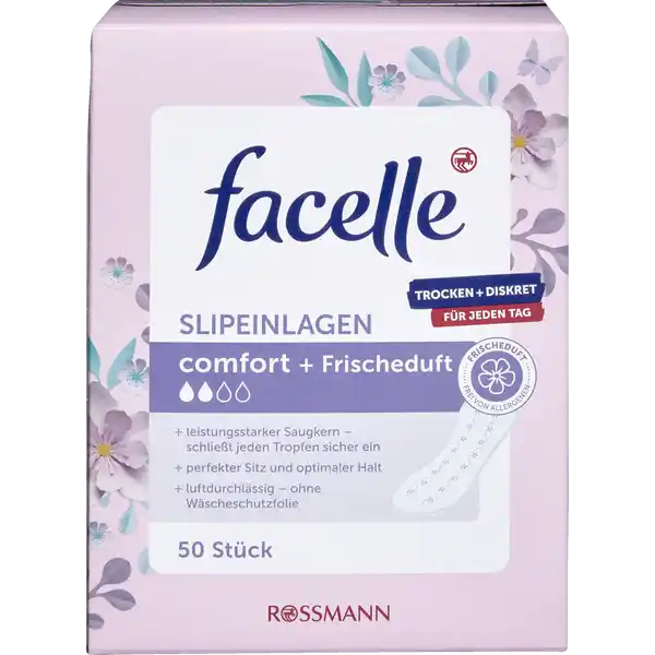 Slipeinlagen comfort + Frischeduft