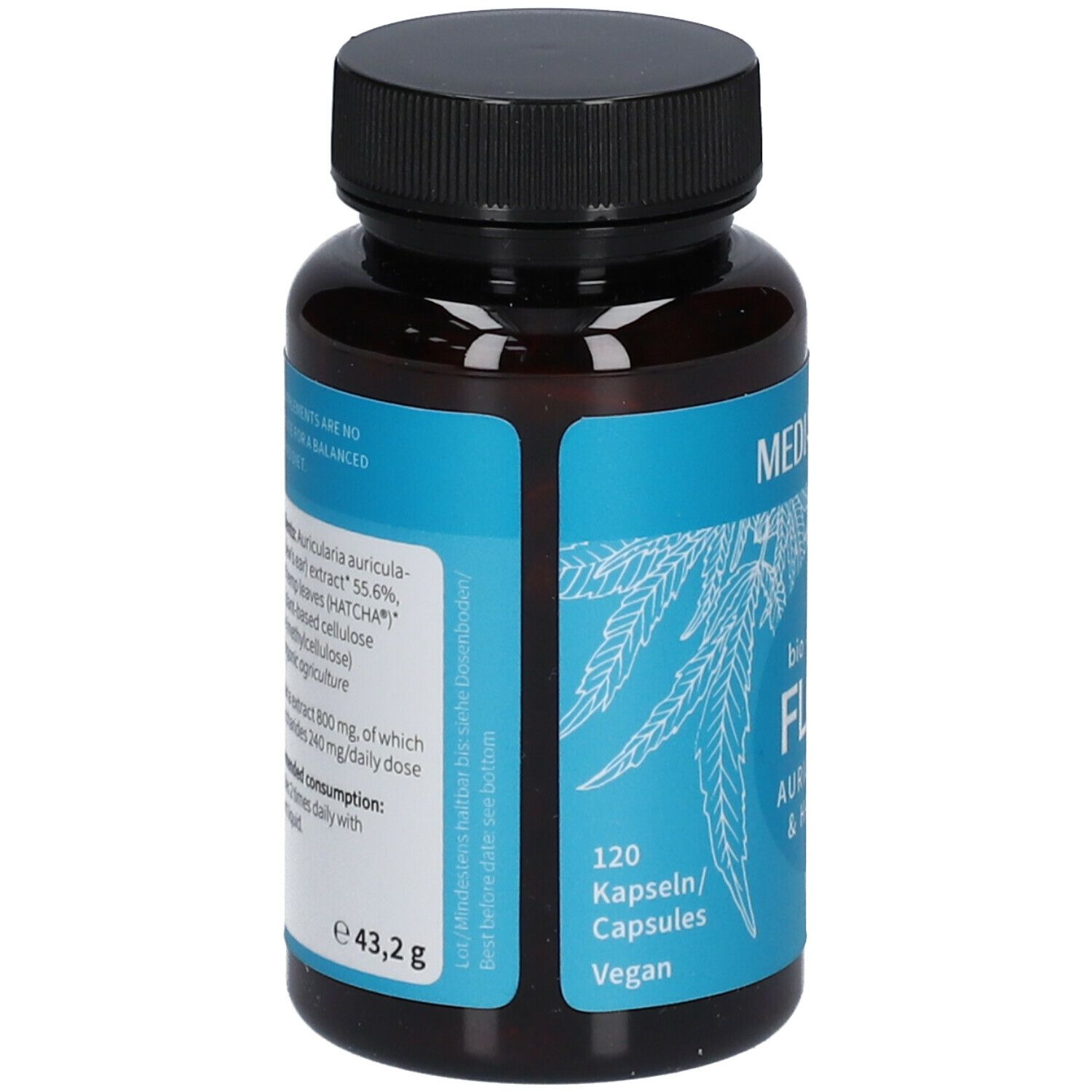 MEDIHEMP Bio FLOW Auricularia-HATCHA® Kapseln