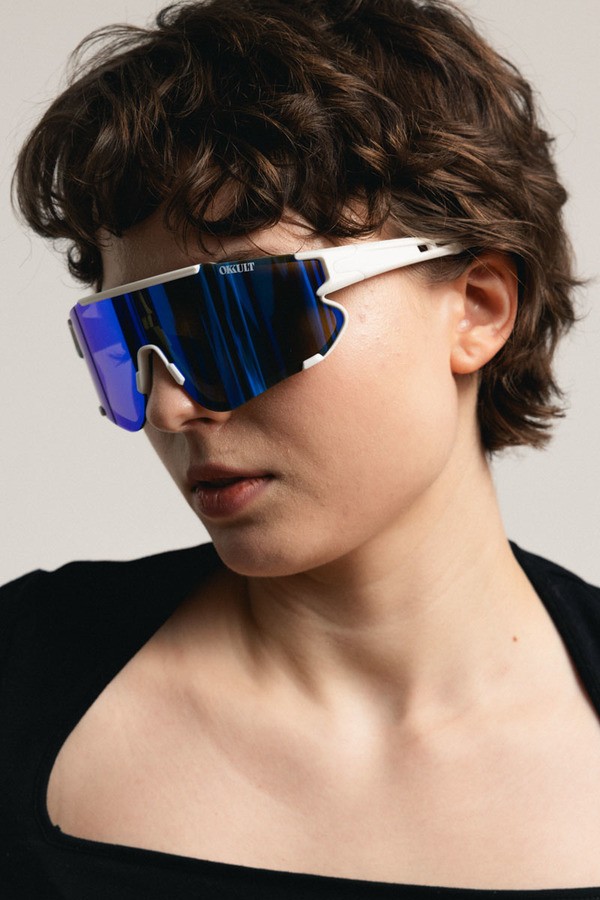 Okkult Lex White Blue Mirror