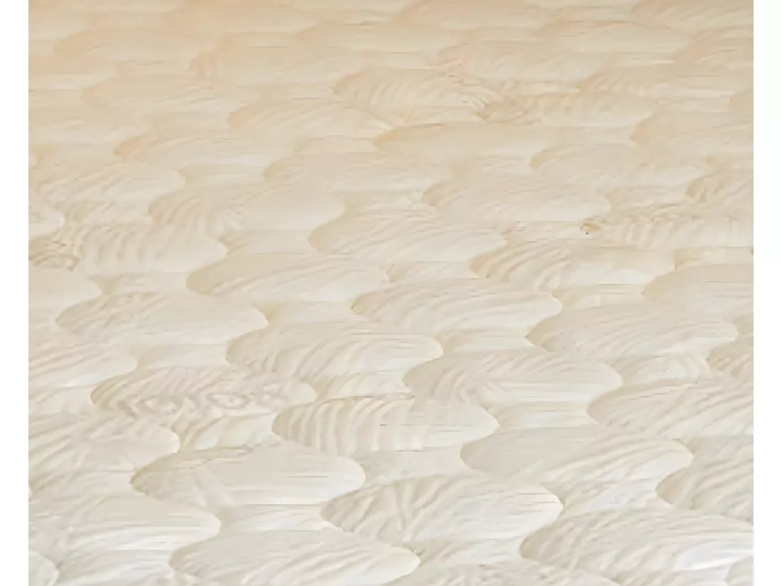 Matelas latex ferme 80x200x23 cm avec alèse 100% coton et 7 zones de confort