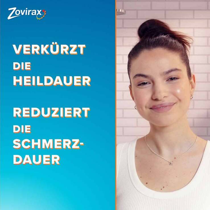 Zovirax Lippenherpescreme. 5 % Aciclovir, 2 g