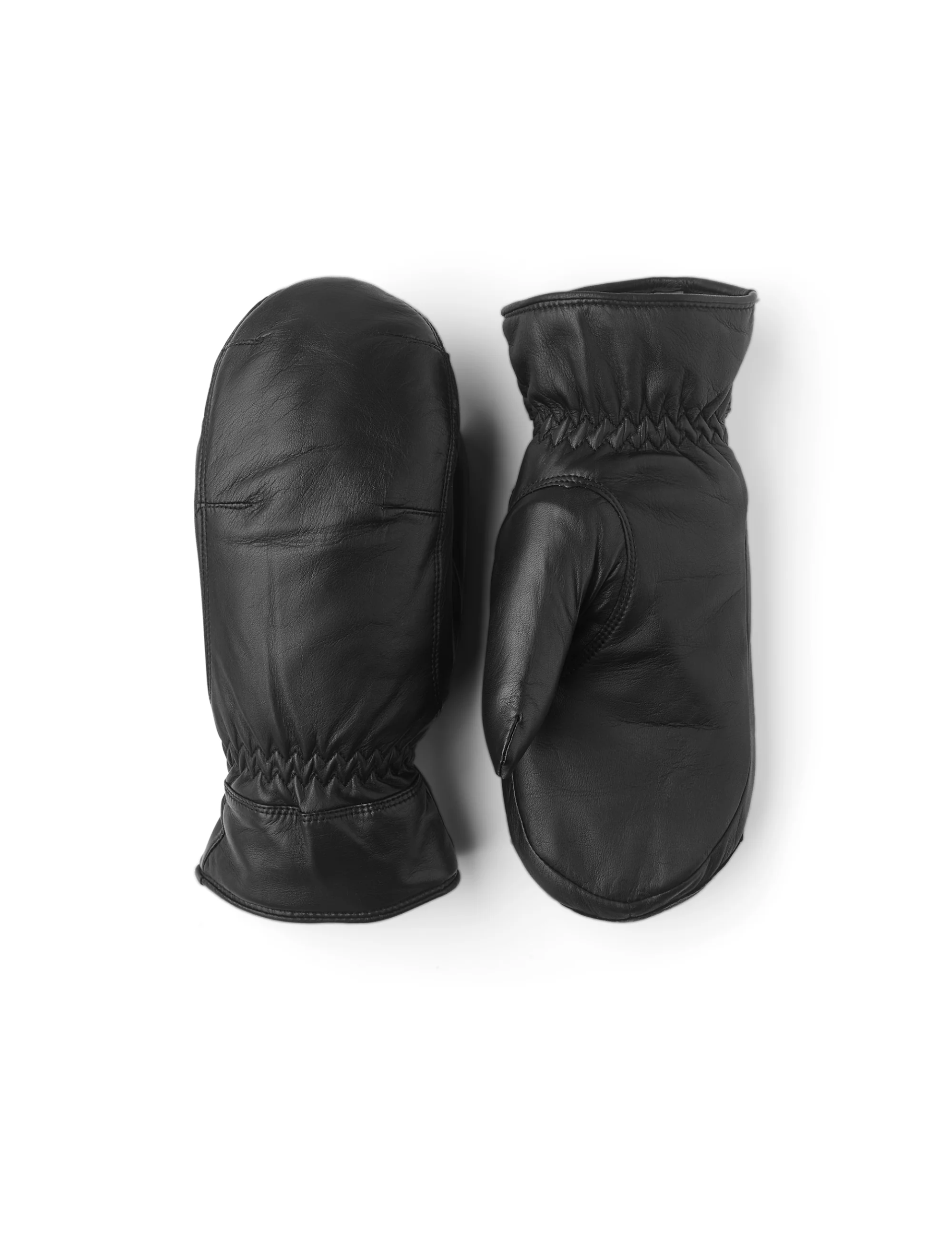 Hestra  Viken lammeskinds luffer - sort