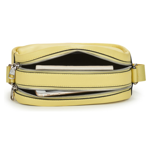 Calvin Klein Jeans - ULTRALIGHT DBLZIPCAMERABAG21 PU - Jaune