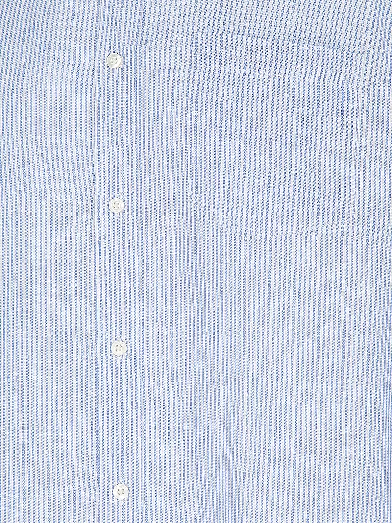 ECOALF Leinenhemd ADANALF blau