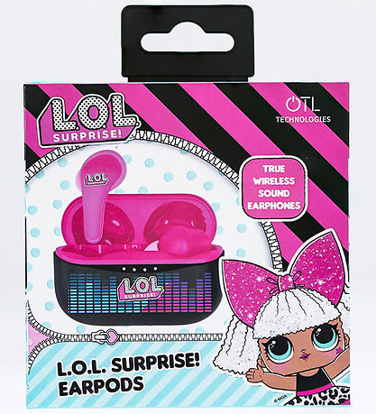 OTL Kopfhörer - LOL - TWS - In-Ear - Schwarz/Pink