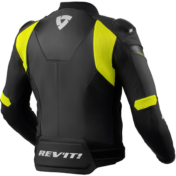 Rev'it - Blouson Control Noir / Jaune fluo