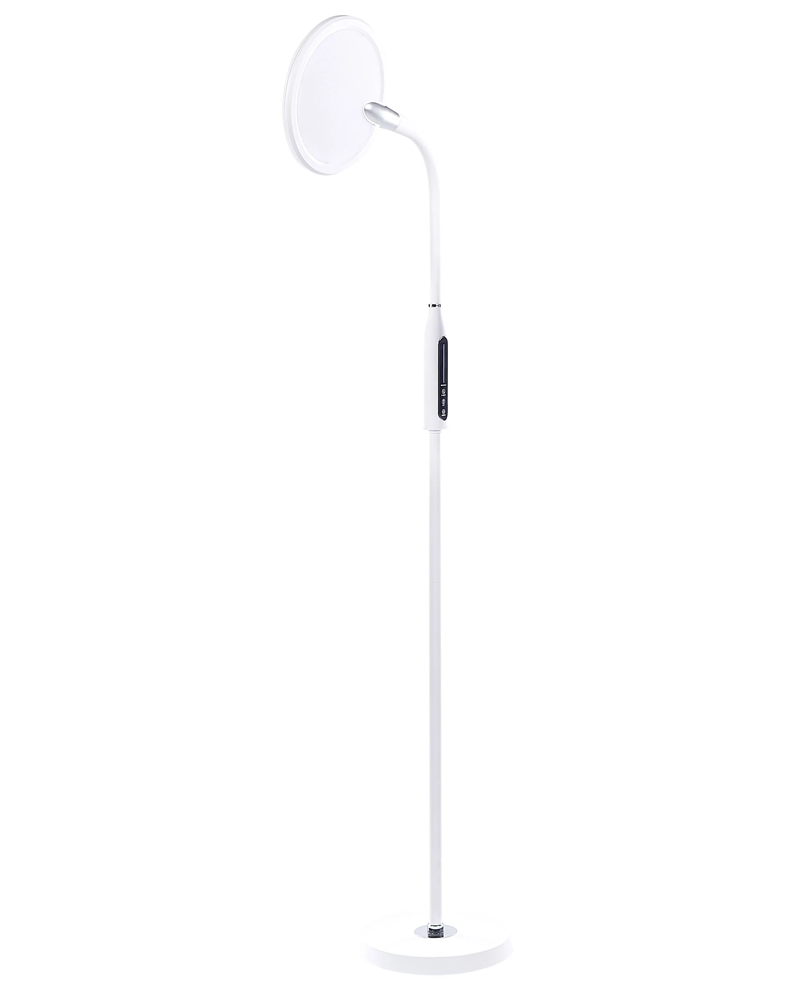 LED staande lamp CASSIOPEIA met dimmer Metaal Wit