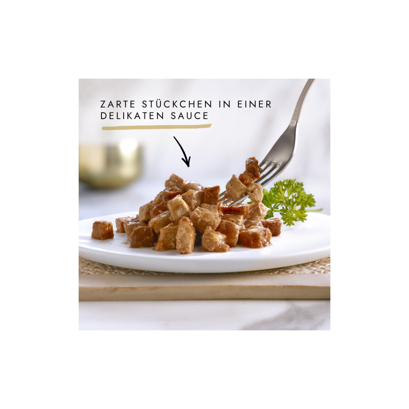 GOURMET Gold Zarte Häppchen Katzennassfutter Sorten-Mix 96x85g