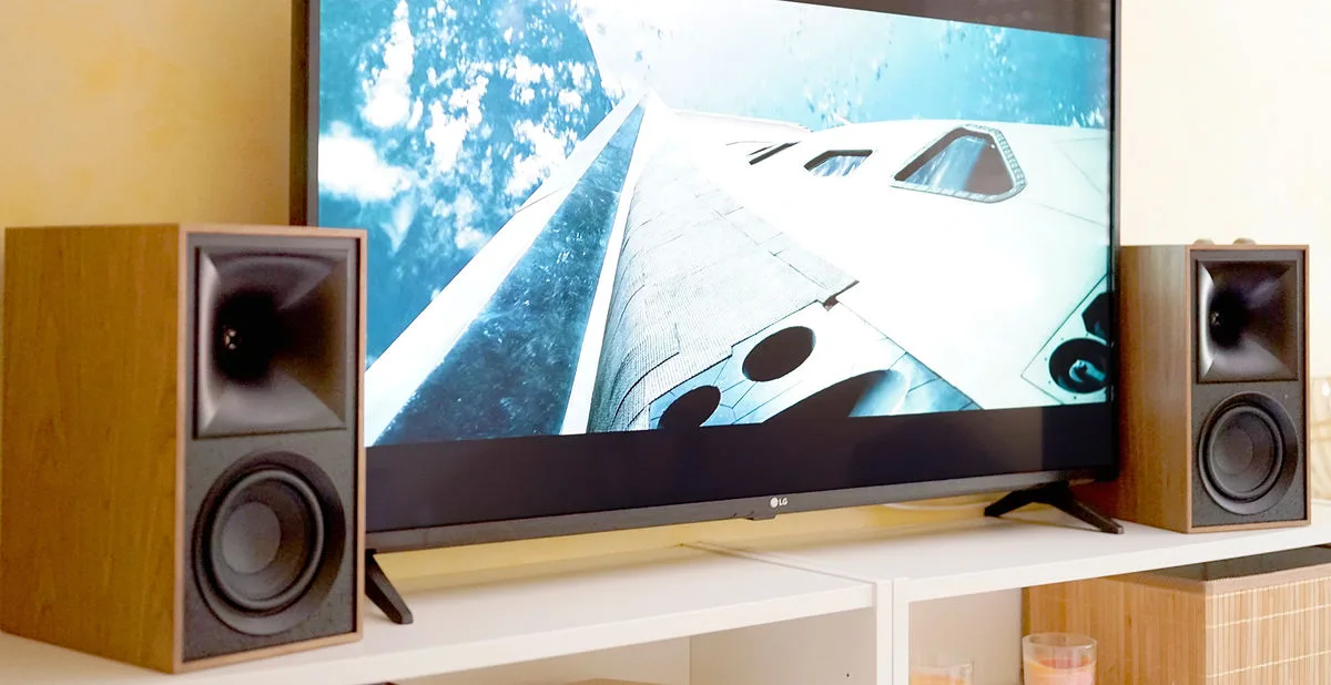 Klipsch The Fives Noyer Enceintes sans fil hi-fi