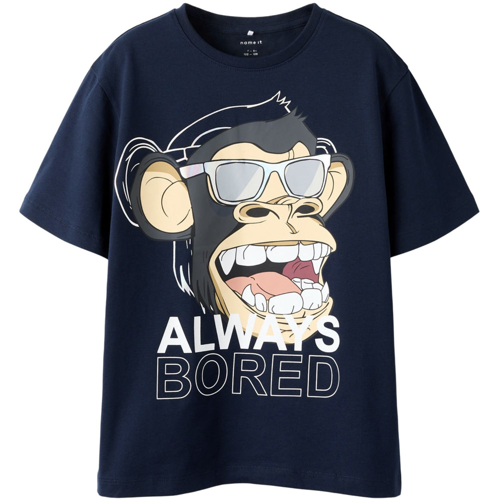 Køb Name It Navy Blazer Nkmfaddy Bod Ss Nreg Top Box Sky