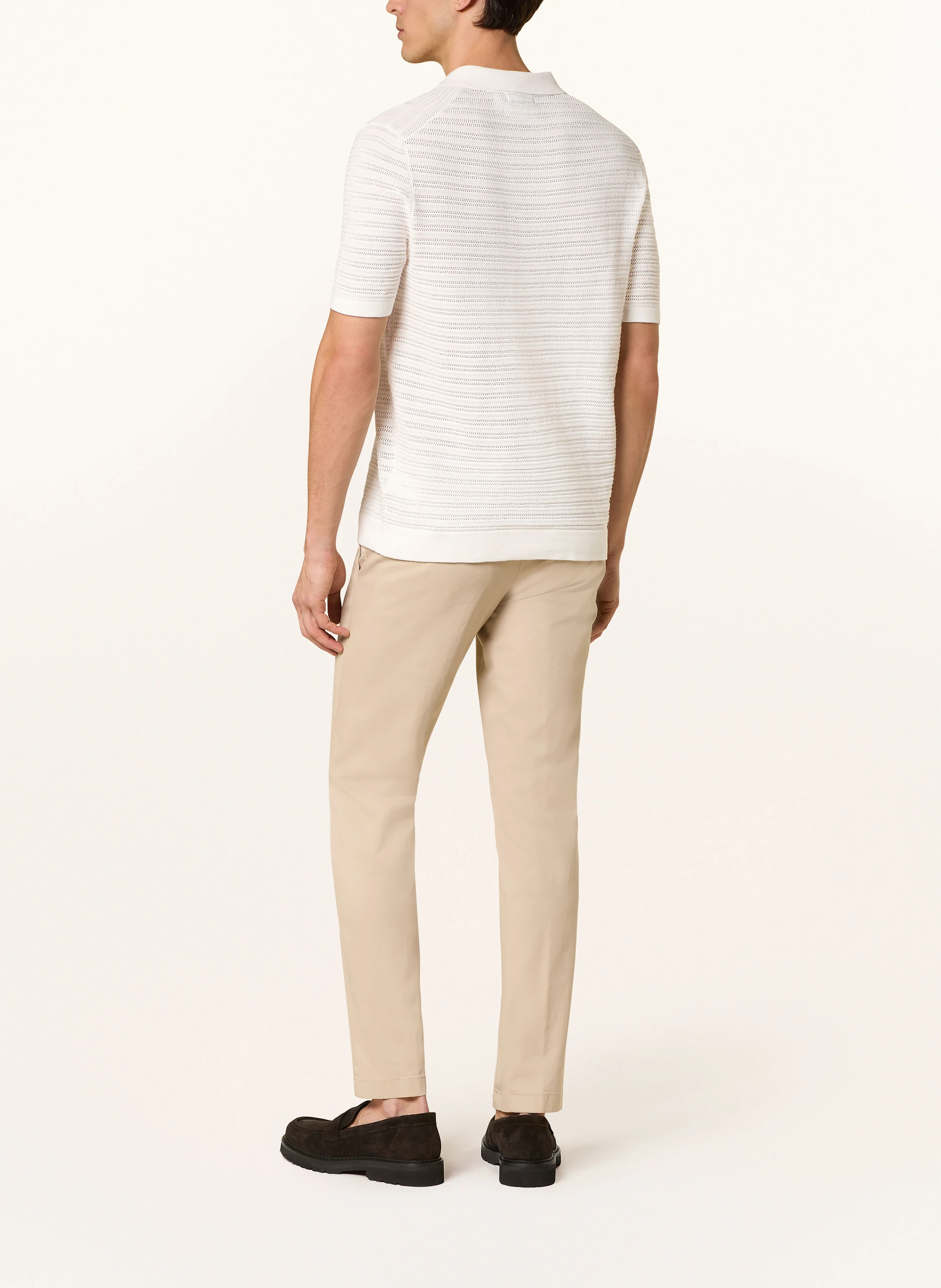 STROKESMAN'S Strick-Poloshirt