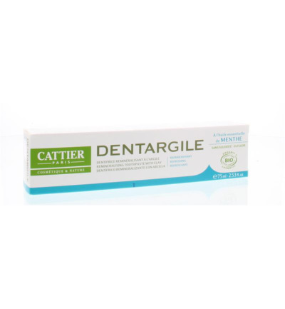 Cattier Tandpasta munt (75 ml)