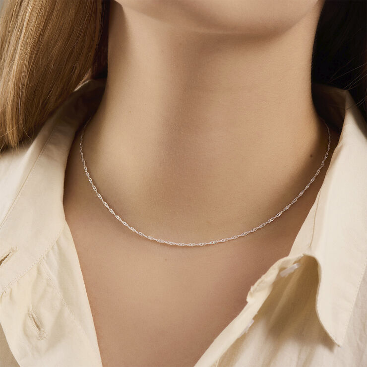 Pernille Corydon Jewellery Singapore halskæde 42cm Guld