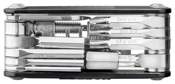 Multi-Outils Topeak Mini P20 Noir (20 Fonctions)