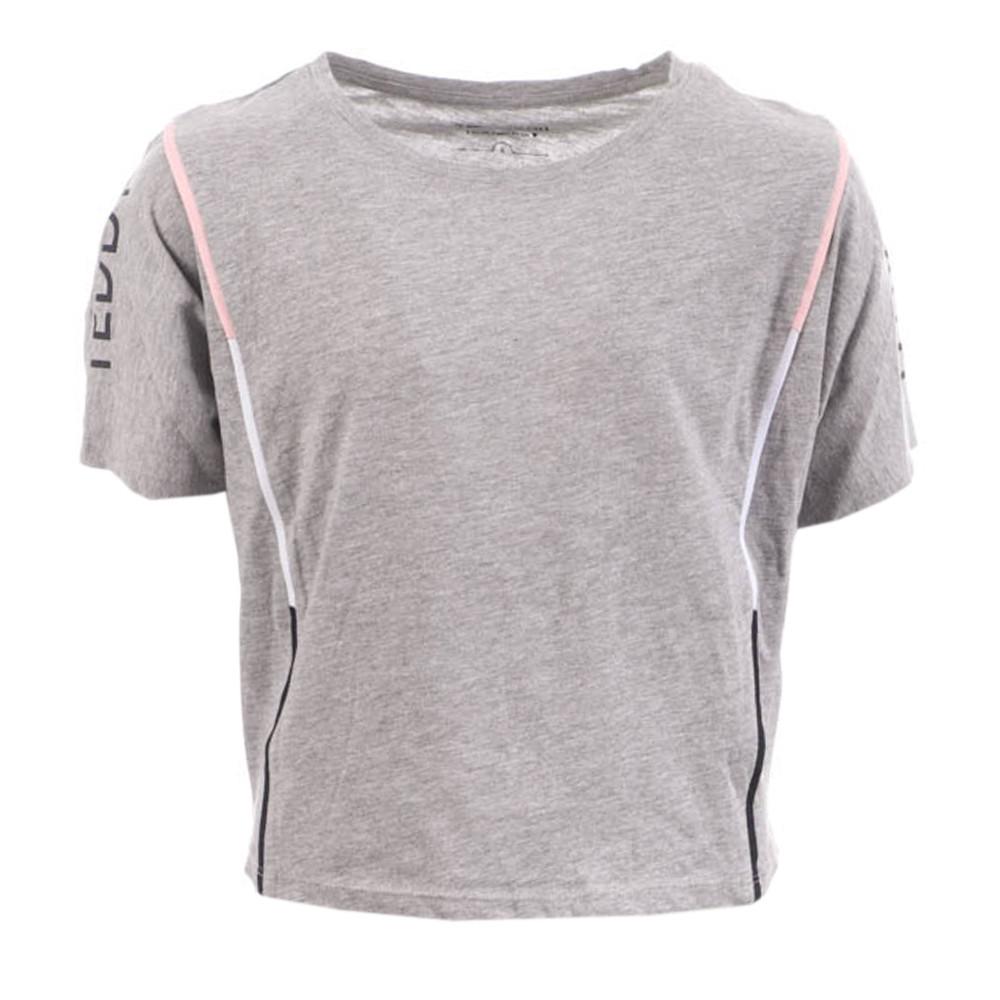 Teddy Smith T-shirt Gris Fille Teddy Smith Tisa