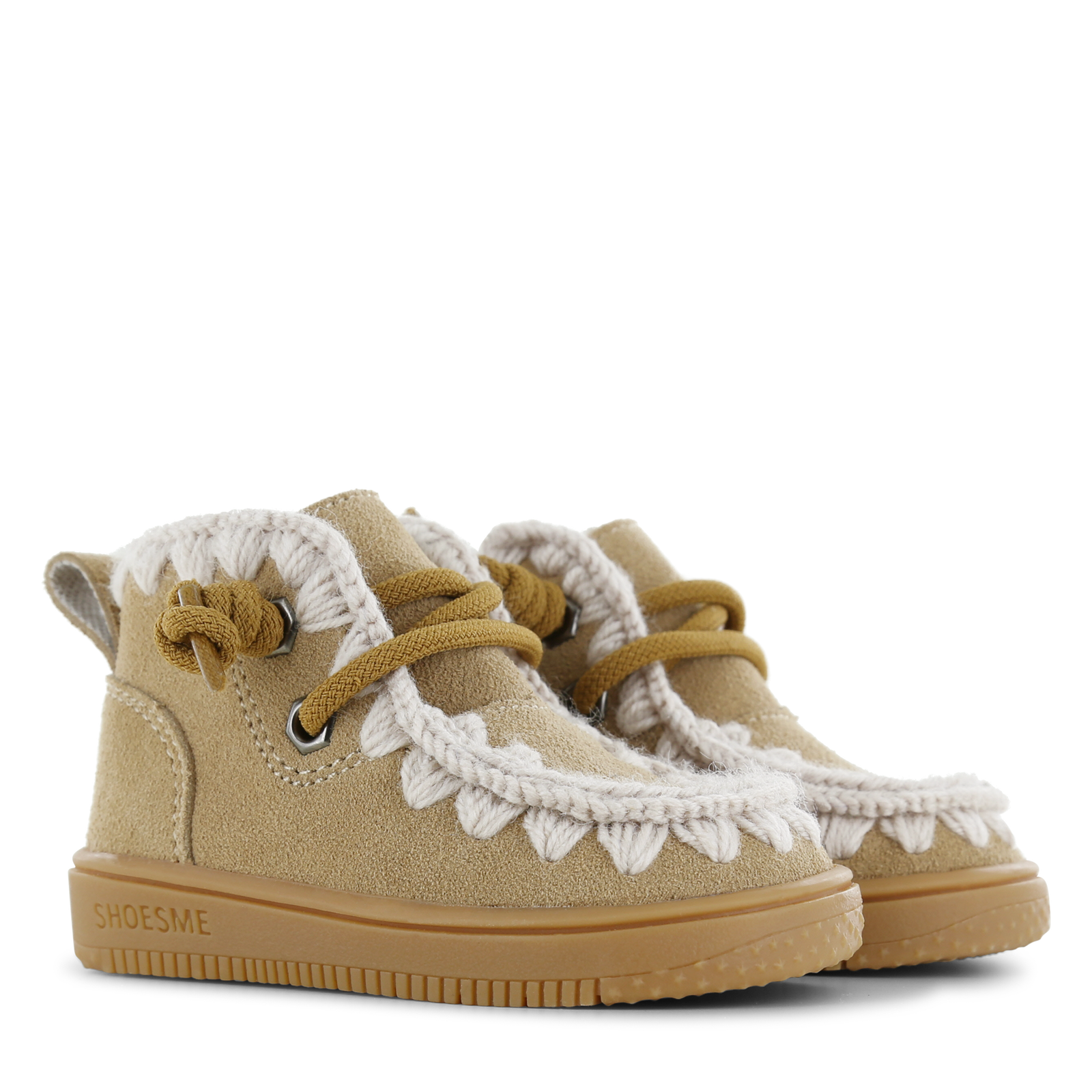 Shoesme cognacfarbener Schuh mit Details