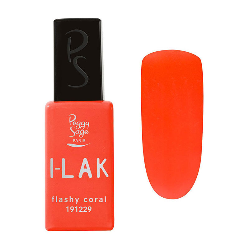 Vernis semi-permanent I-LAK flashy coral
