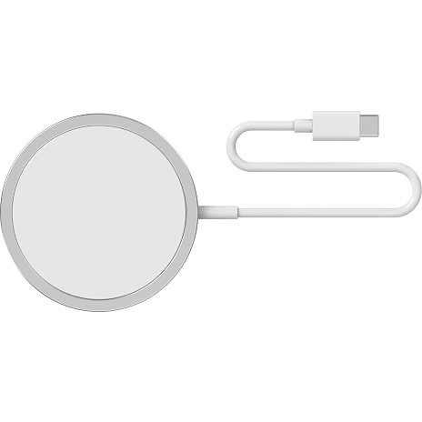 Sinox Pro trådløs oplader til iPhone - hvid