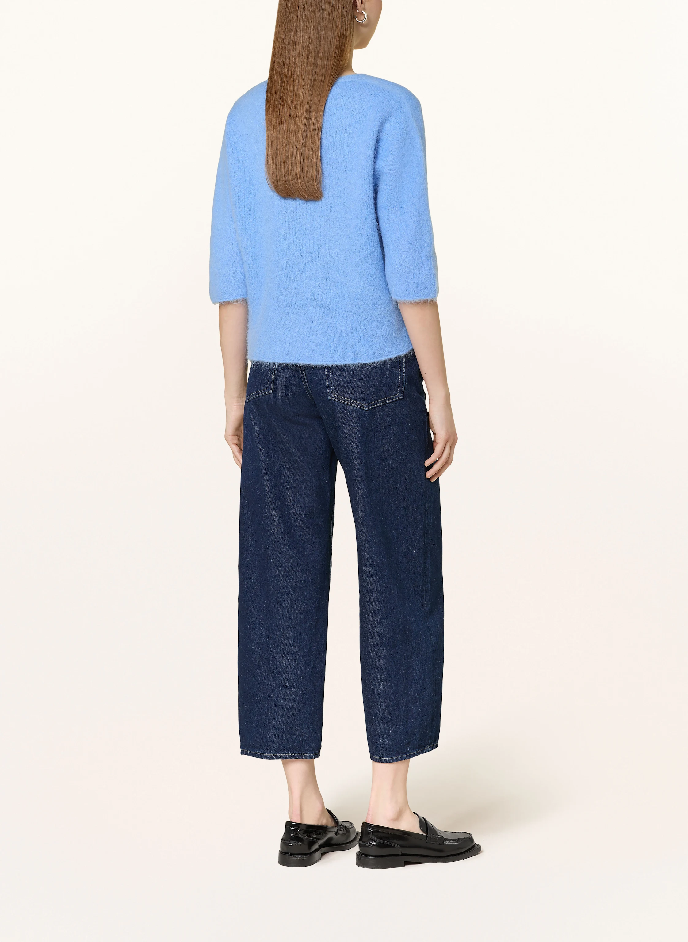 darling harbour Pullover mit 3/4-Arm und Alpaka