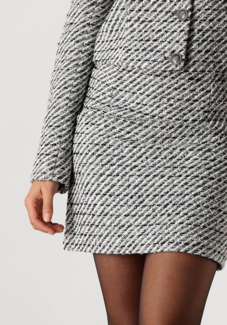 zwarte gestuz minirok amilinagz mw skirt