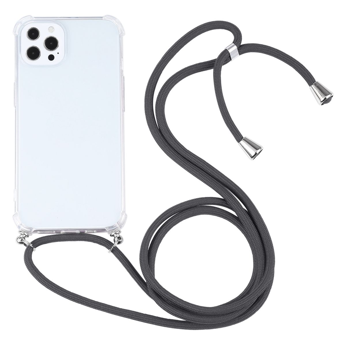 Hülle Handy Schutz für Apple iPhone 13 Pro Max Case Cover Tasche Etuis Grau Neu