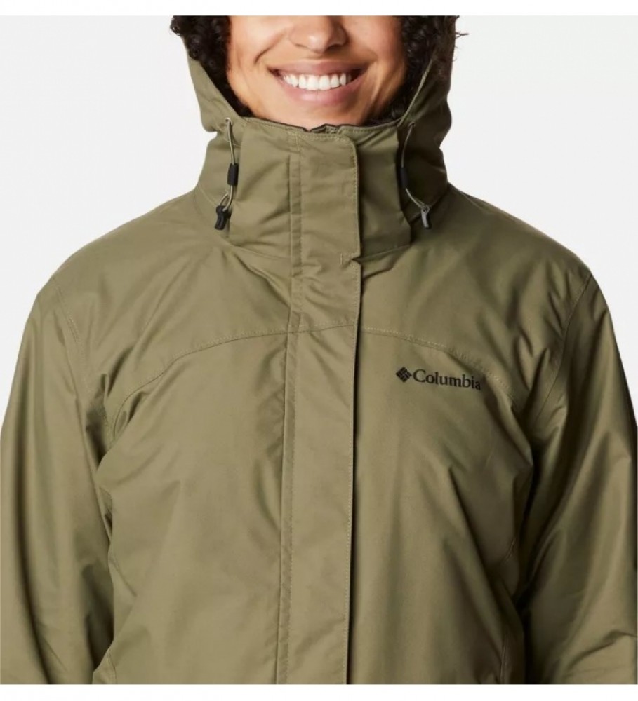 Jaqueta de lã verde Columbia Bugaboo II