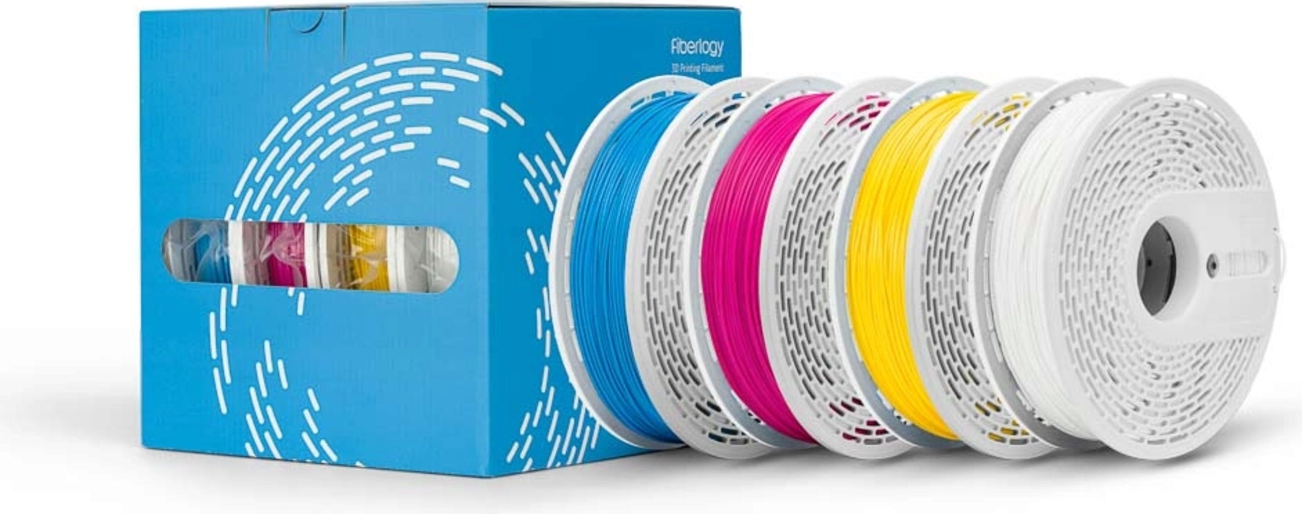 Fiberlogy  Easy PLA CMYK Bundle, 1,75 mm (2.000 g)    Grundfarben ideal für den Mehrfarbdruck