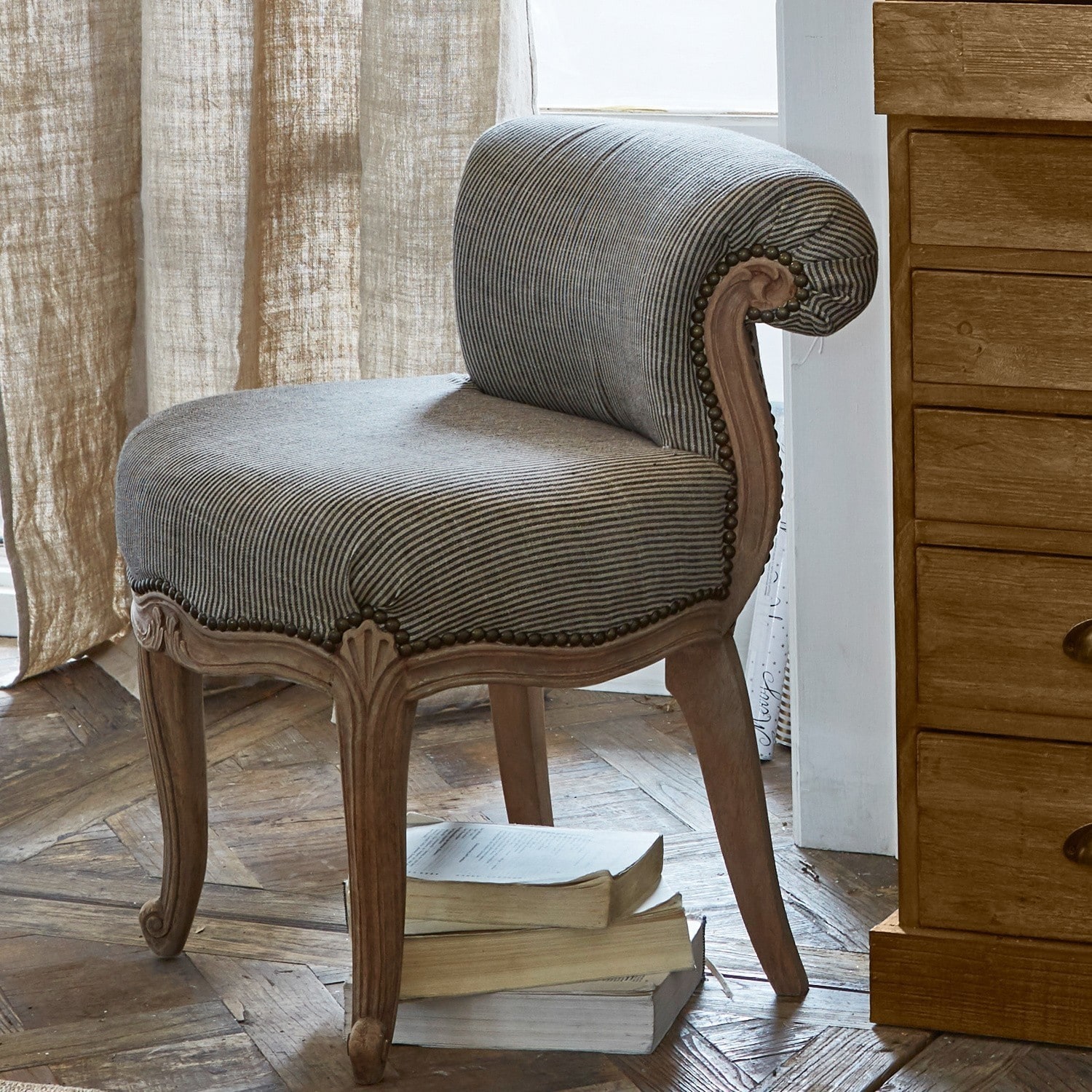 Sessel Rivel schwarz/creme/braun