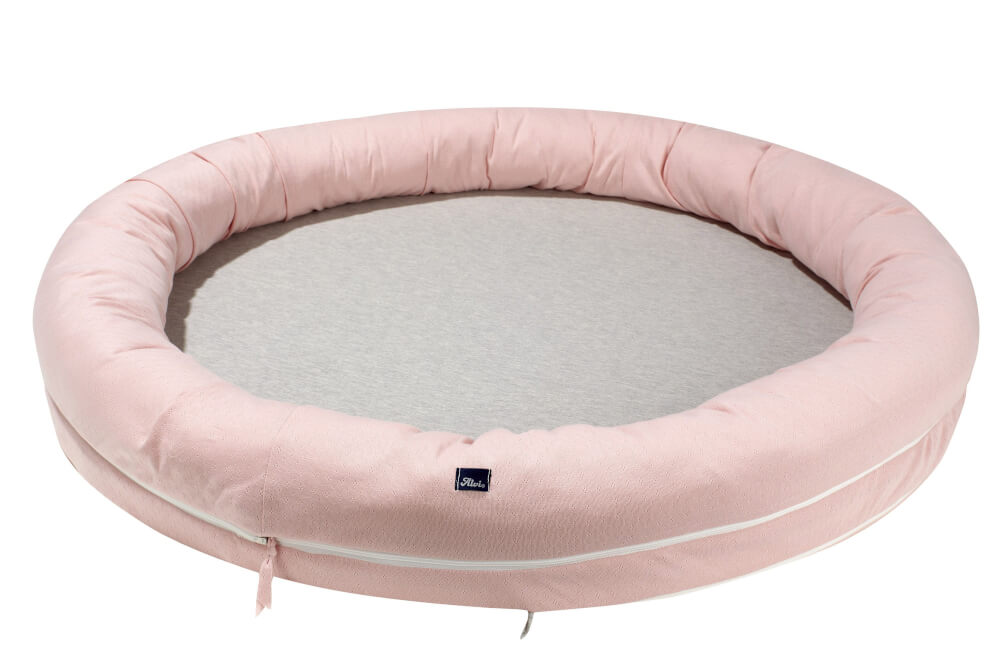 ALVI Schlummernestchen XL Ajour rose