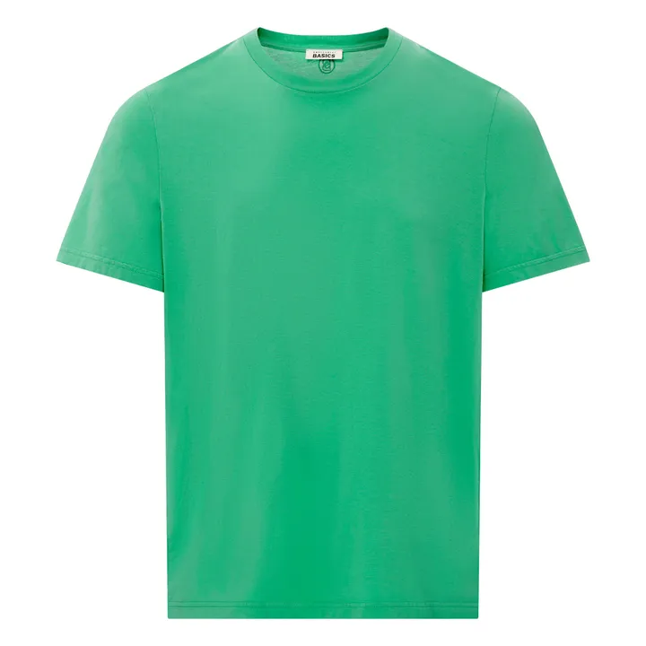 SMALLABLE BASICS T-Shirt Homme Coton Bio | Vert