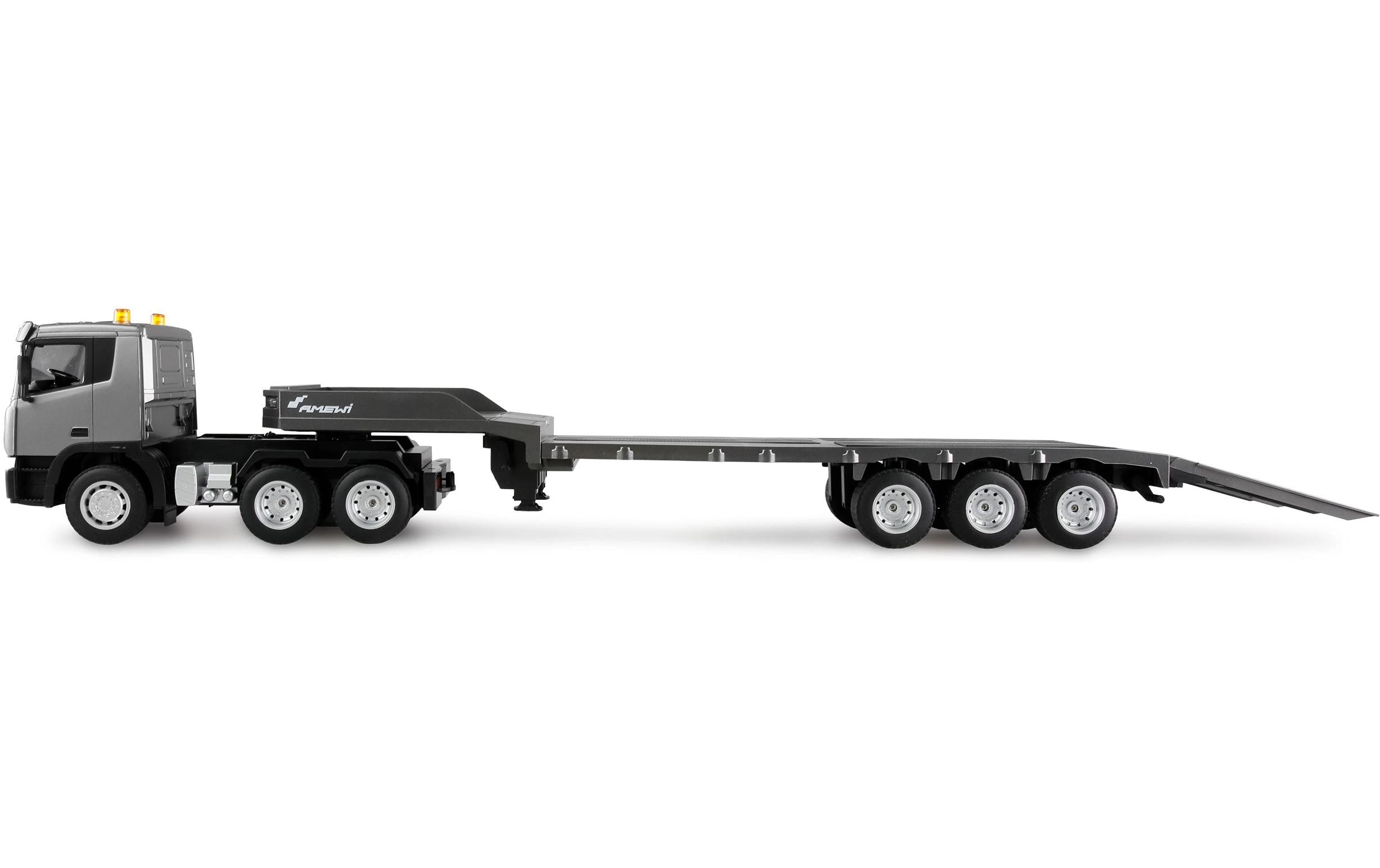 Lastwagen G836E Zugmaschine und Bagger Set RTRTieflader/Bagger-Set G836E/G041E 1:24 RTR