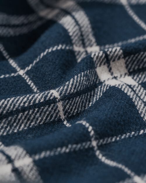 pyjamas en flanelle pour hommes  bleu foncé