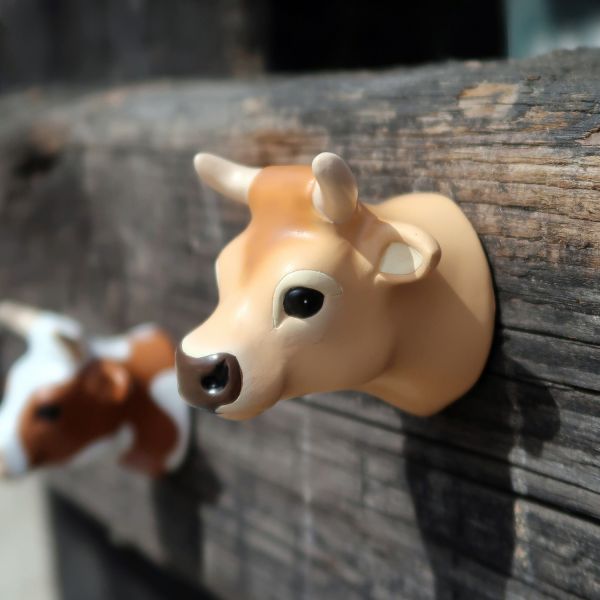 Zoo Cow Muurhaak – 3 Stuks