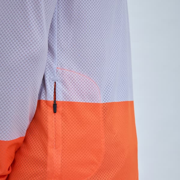 Maillot VTT POC MTB PURE LS JERSEY GRANITE GREY/ZINK ORANGE