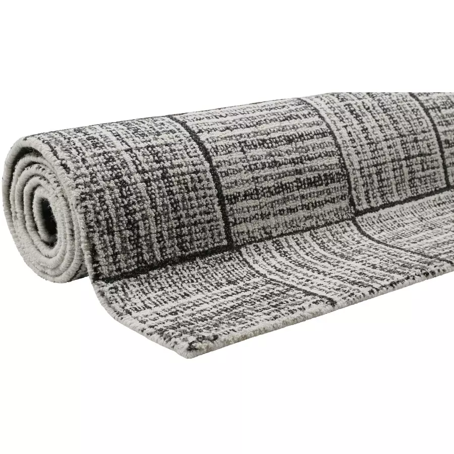 Wecon home Kurzflorteppich Lasse hellgrau