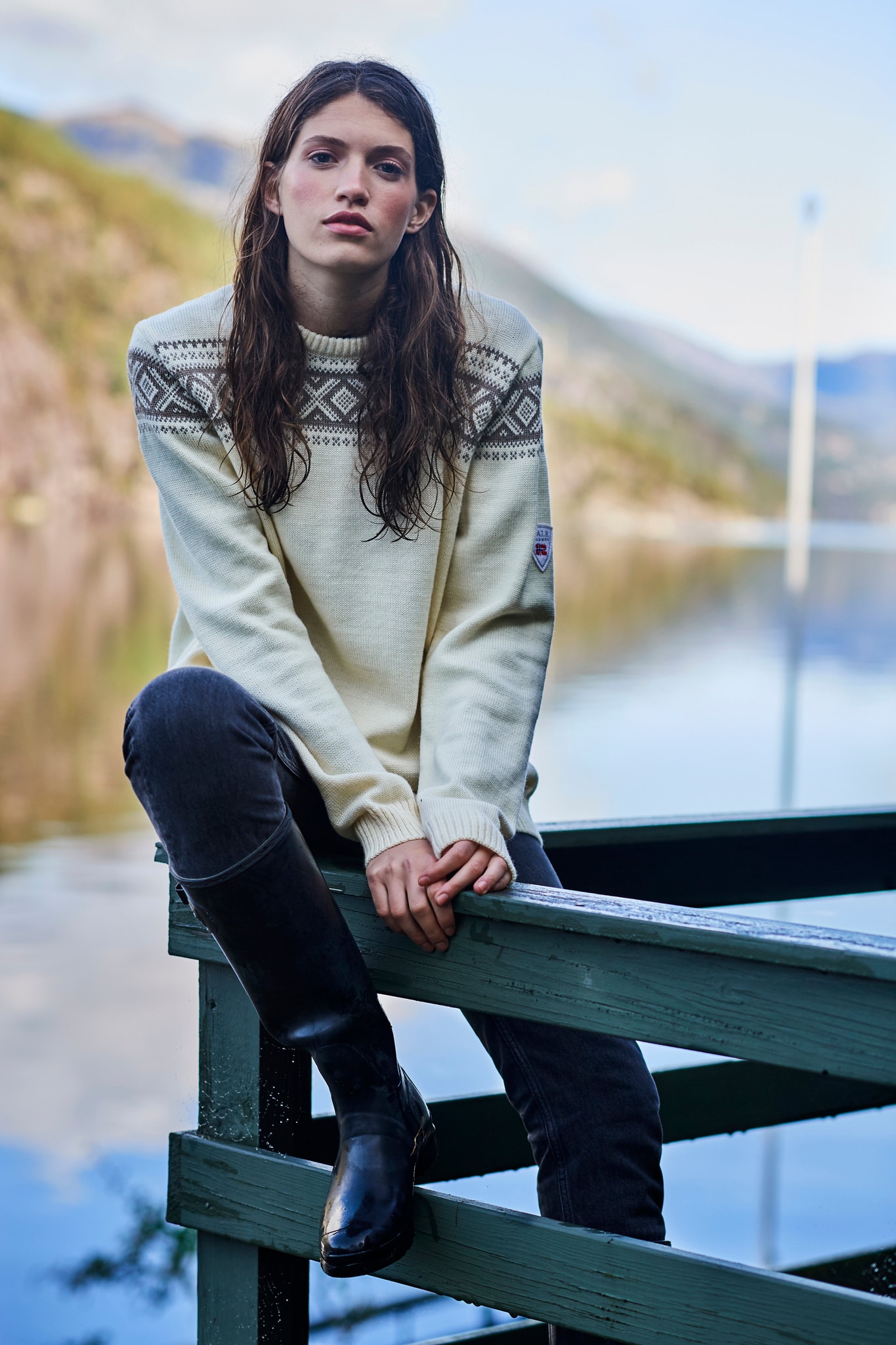 Dale Cortina Heron Crew Neck W's<br>Produsert i Norge med norsk ull!