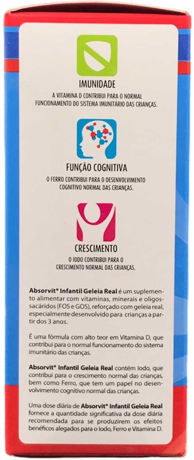 Geleia Real Absorbit para Crianças 150 ml
